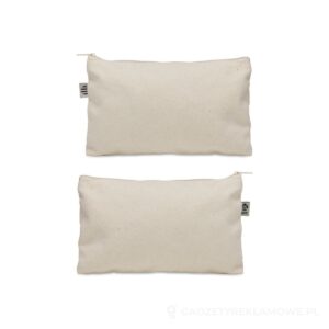 Kosmetyczka 340 gr/m² PESACARA - beżowy – zdjęcia produktu
