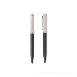 Długopis wykręcany słoma/ABS MAIPEN – zdjęcia produktu