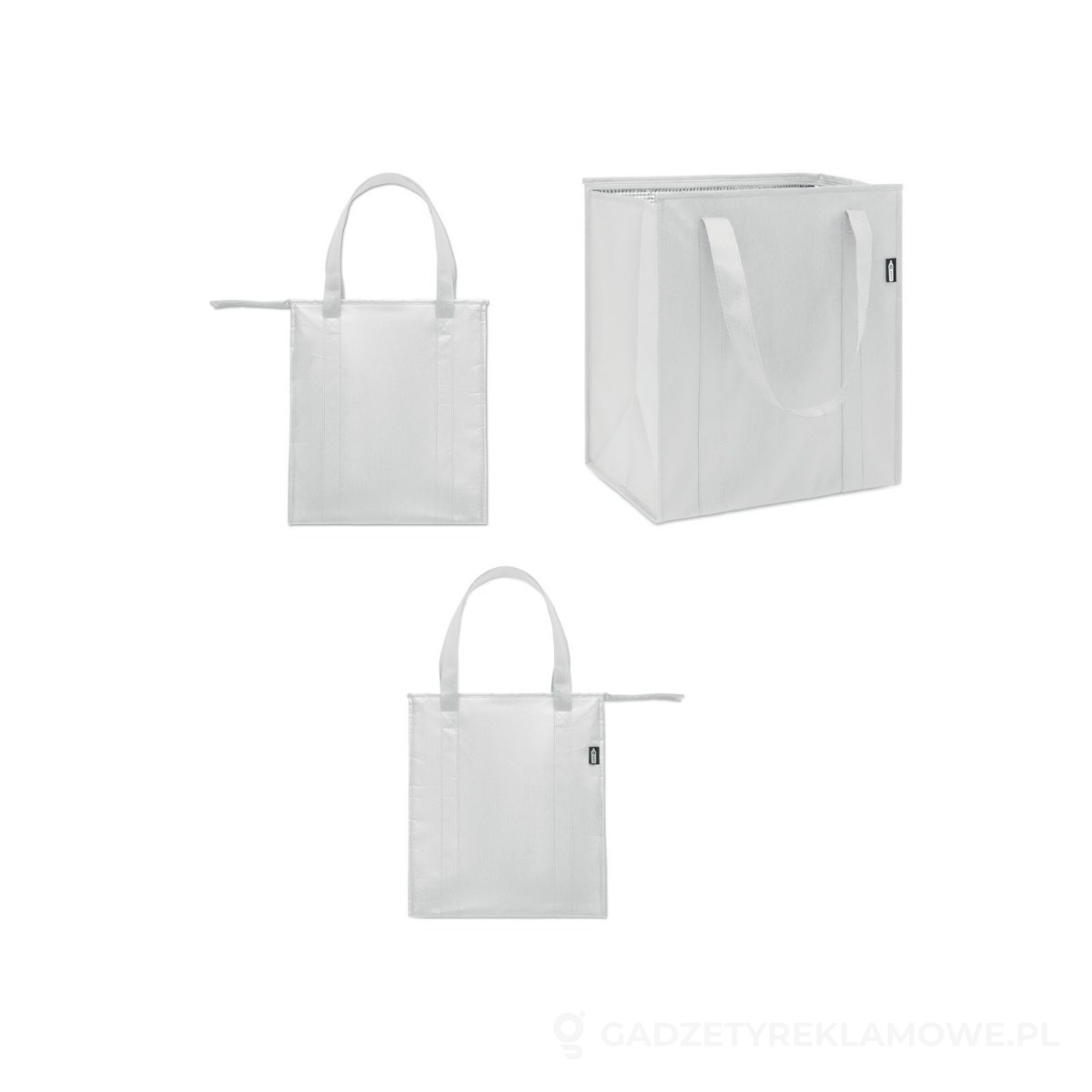 MO2492-06-wariantu-watermark Torba chłodząca z włókniny RPET WOOLER - biały – zdjęcia produktu
