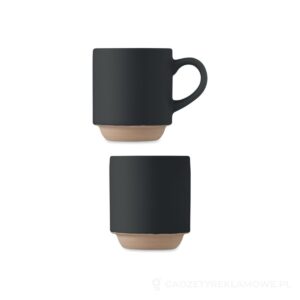 Ceramiczny kubek 170 ml CERACK - czarny – zdjęcia produktu