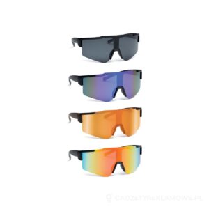 Lustrzane sportowe okulary prze SHINE