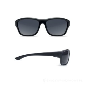 Lustrzane sportowe okulary prze YUMA - czarny – zdjęcia produktu