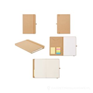 Zestaw z zeszytem A5 z papieru STICKNOTE
