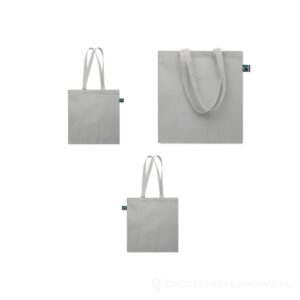 Torba na zakupy Fairtrade 180 g OSOLE++ COLOUR - szary – zdjęcia produktu