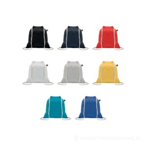 Worek ze sznurkiem Fairtrade 18 OSOLE DRAW COLOUR