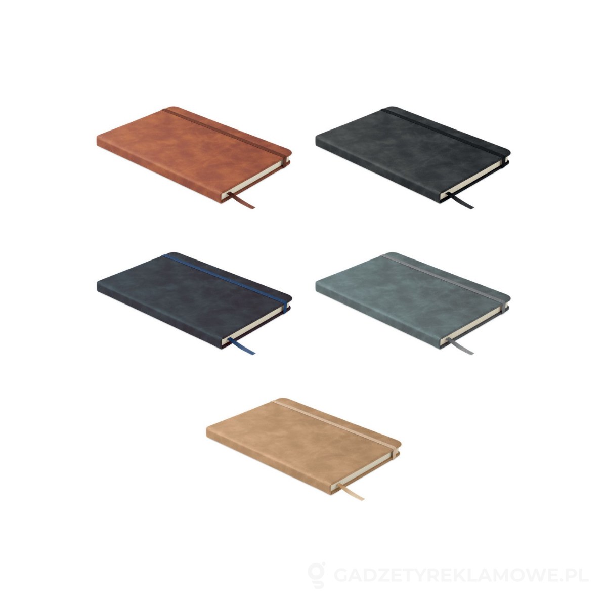 MO2664-kolorow-watermark Notatnik A5 Smokey PU TINT