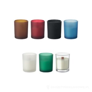 Świeca z wosku roślinnego 80gr KIVAS WOOD