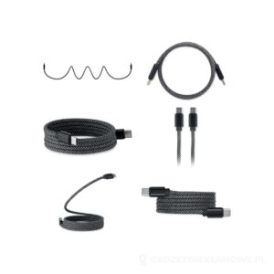 Pleciony kabel magnetycznyRPET BRAID – zdjęcia produktu