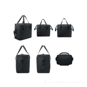 Torba termiczna RPET GELID - czarny – zdjęcia produktu