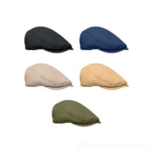 Płaska czapka newsboy 235gr/m² FLAT PEAK