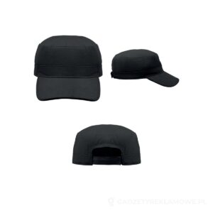 Czapka wojskowa 260 gr/m² FIELD - czarny – zdjęcia produktu