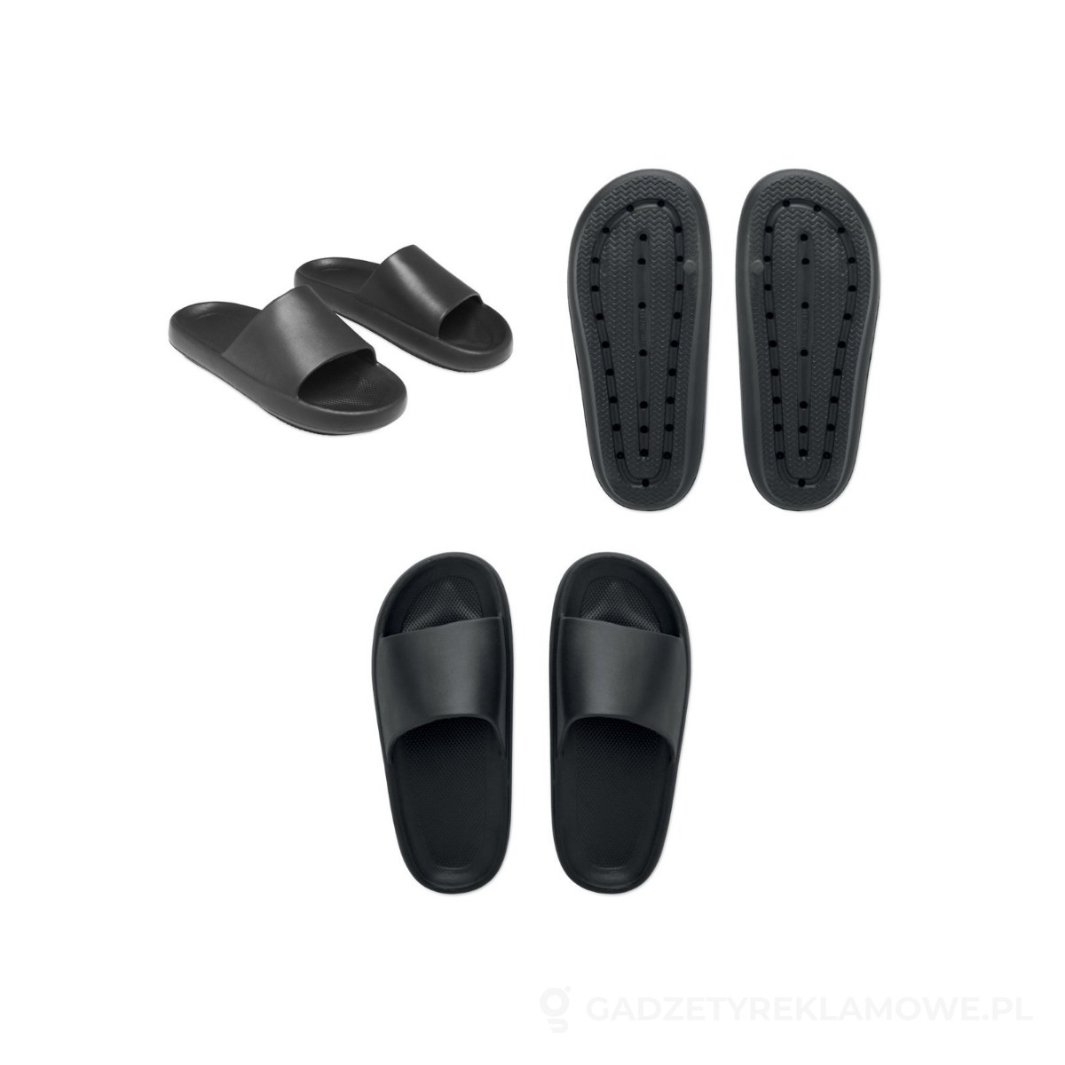 MO2897-03-wariantu-watermark Klapki. Rozmiar 40/41 EVASLIDE - czarny – zdjęcia produktu