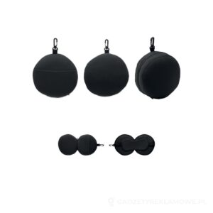 Zestaw podróżny SOFT NUIT - czarny – zdjęcia produktu