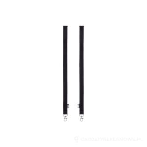 Smycz RPET 20 mm LANY RPET - czarny – zdjęcia produktu
