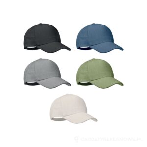 Czapka z daszkiem z konopi NAIMA CAP