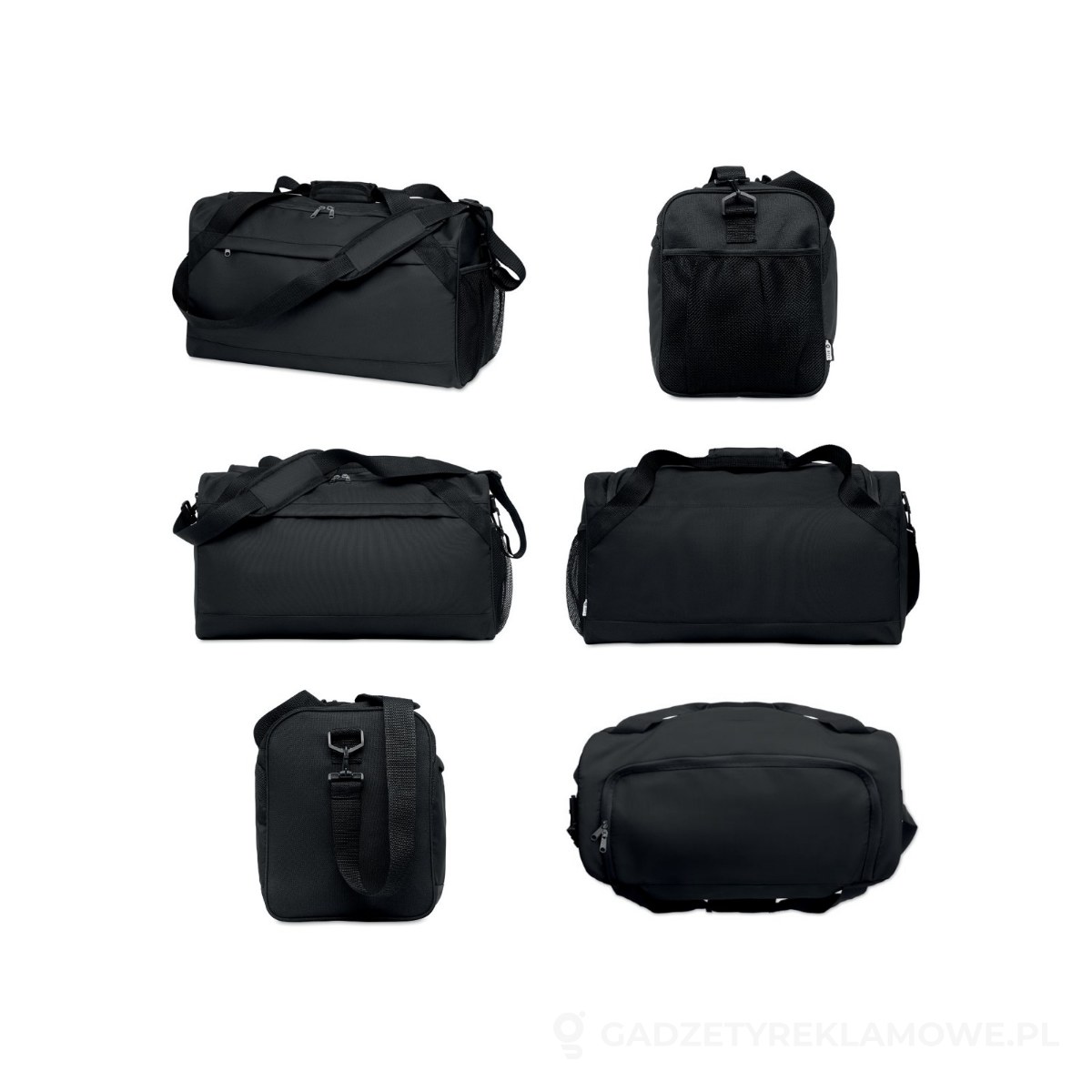 MO6209-03-wariantu-watermark Torba sportowa 600D RPET TERRA + - czarny – zdjęcia produktu