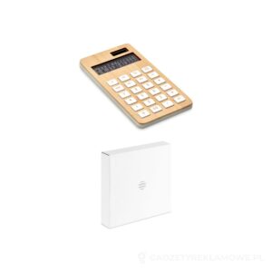 12-cyfrowy kalkulator, bambus CALCUBIM