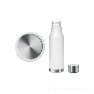 Butelka RPET 600 ml GLACIER RPET - przezroczysty biały – zdjęcia produktu