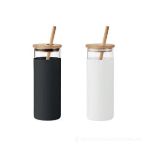 Szklanka 450ml z pokrywką STRASS