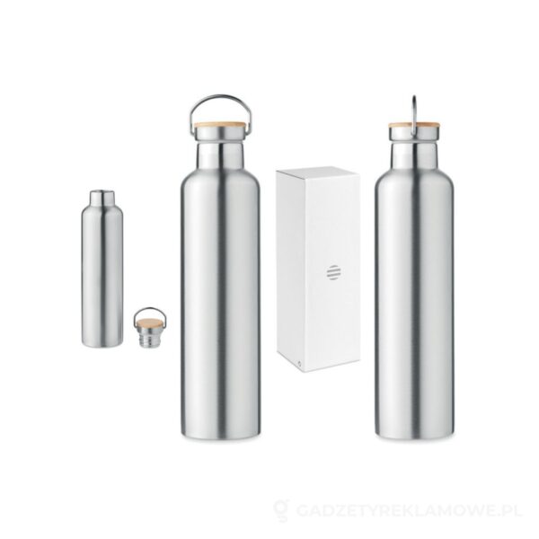 MO6373-16-wariantu-watermark Termos dwuścienny 1L HELSINKI LARGE - srebrny matowy – zdjęcia produktu