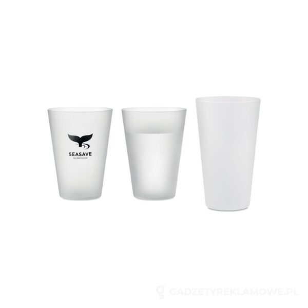MO6375-26-wariantu-watermark Kubek eventowy 300ml FESTA - przezroczysty biały – zdjęcia produktu