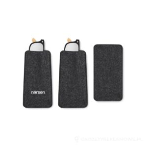 Etui na okulary z filcu RPET NIRSON