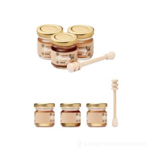 Zestaw 3 sztuk miodu BEEBEE SET