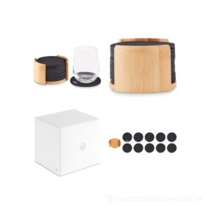 Podstawki RPET w uchwycie BAHIA