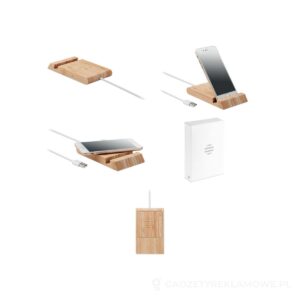 Bambusowa ładowarka 10W ODOS