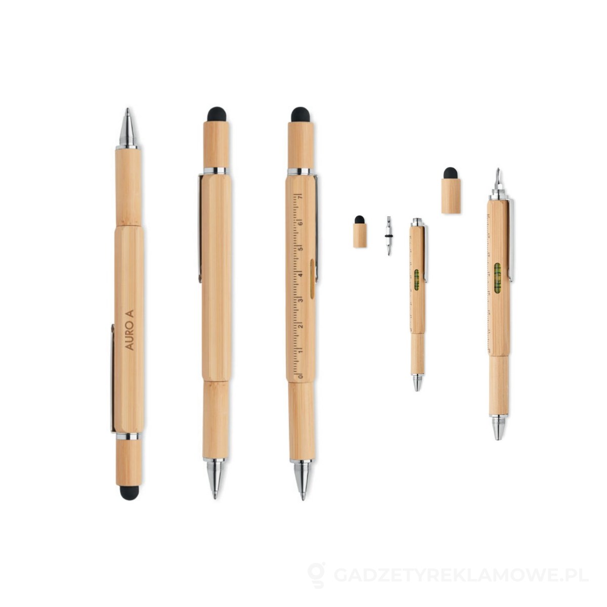 MO6559-40-wariantu-watermark Bambusowy długopis z poziomicą TOOLBAM