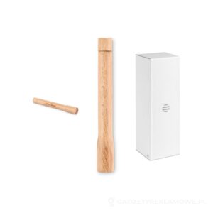 Drewniana latarka z lampką COB TELES