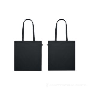 Torba z bawełny organicznej NUORO COLOUR - czarny – zdjęcia produktu