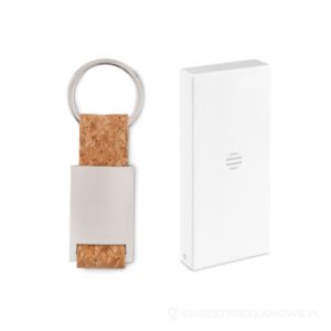 Brelok do kluczy z korkiem TECH CORK