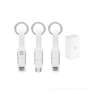 Brelok z kablem ładującym 4w1 KEY C
