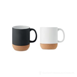 Ceramiczny kubek z korkiem MATT