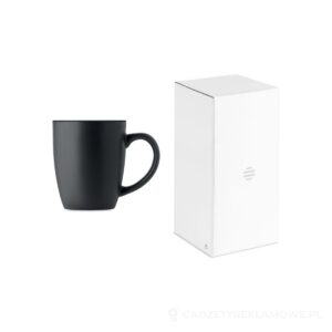 Dwukolorowy kubek ceramiczny LIM - czarny – zdjęcia produktu