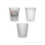 Kieliszek sublimacyjny 44ml SONGOBLIM - przezroczysty biały – zdjęcia produktu
