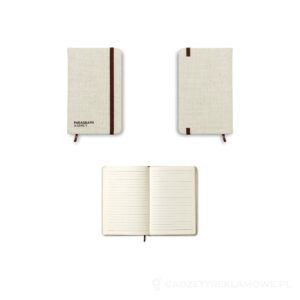 Notes A6 z płócienną okładką