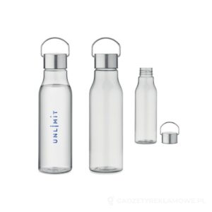Butelka RPET z zakrętką 600 ml VERNAL - przezroczysty – zdjęcia produktu
