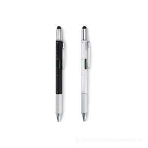Długopis poziomica z linijką TOOLPEN