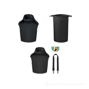 Wodoszczelna torba PVC 10L SCUBA - czarny – zdjęcia produktu