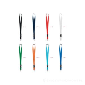 Smycz 25mm WIDE LANY – dostępne kolory