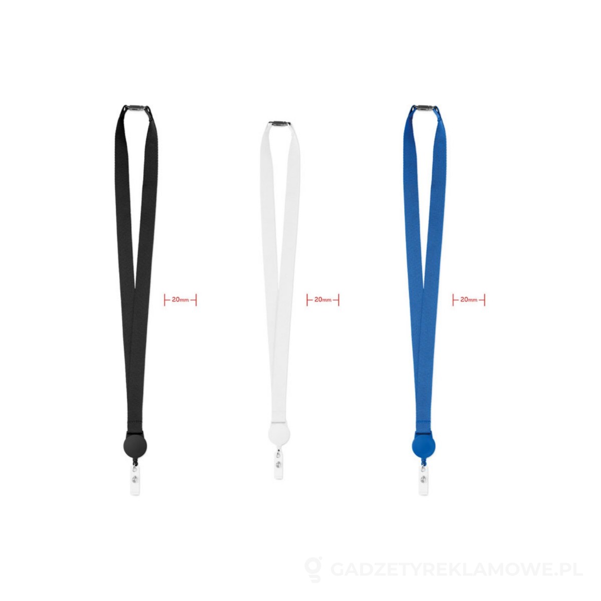 MO9852-kolorow-watermark Smycz z wysuwanym uchwytem ZIP LANYARD