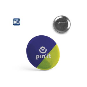 Button P'IN 6. Button P'IN 6. Okrągła przypinka 73125_set