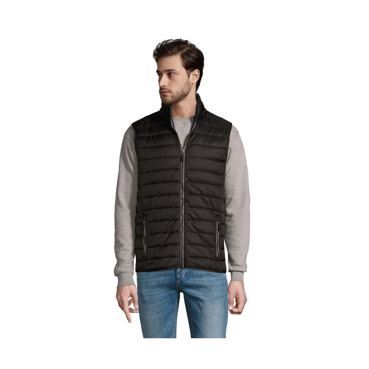 Bezrękawniki z logo – wave men bezrękawnik wave men s01436-bk WAVE MEN Bezrękawnik WAVE MEN s01436-bk