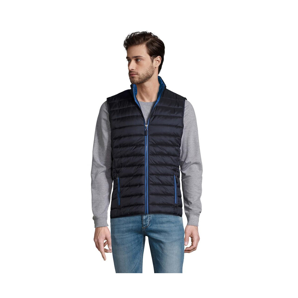 Bezrękawniki z logo – wave men bezrękawnik wave men s01436-ny WAVE MEN Bezrękawnik WAVE MEN s01436-ny