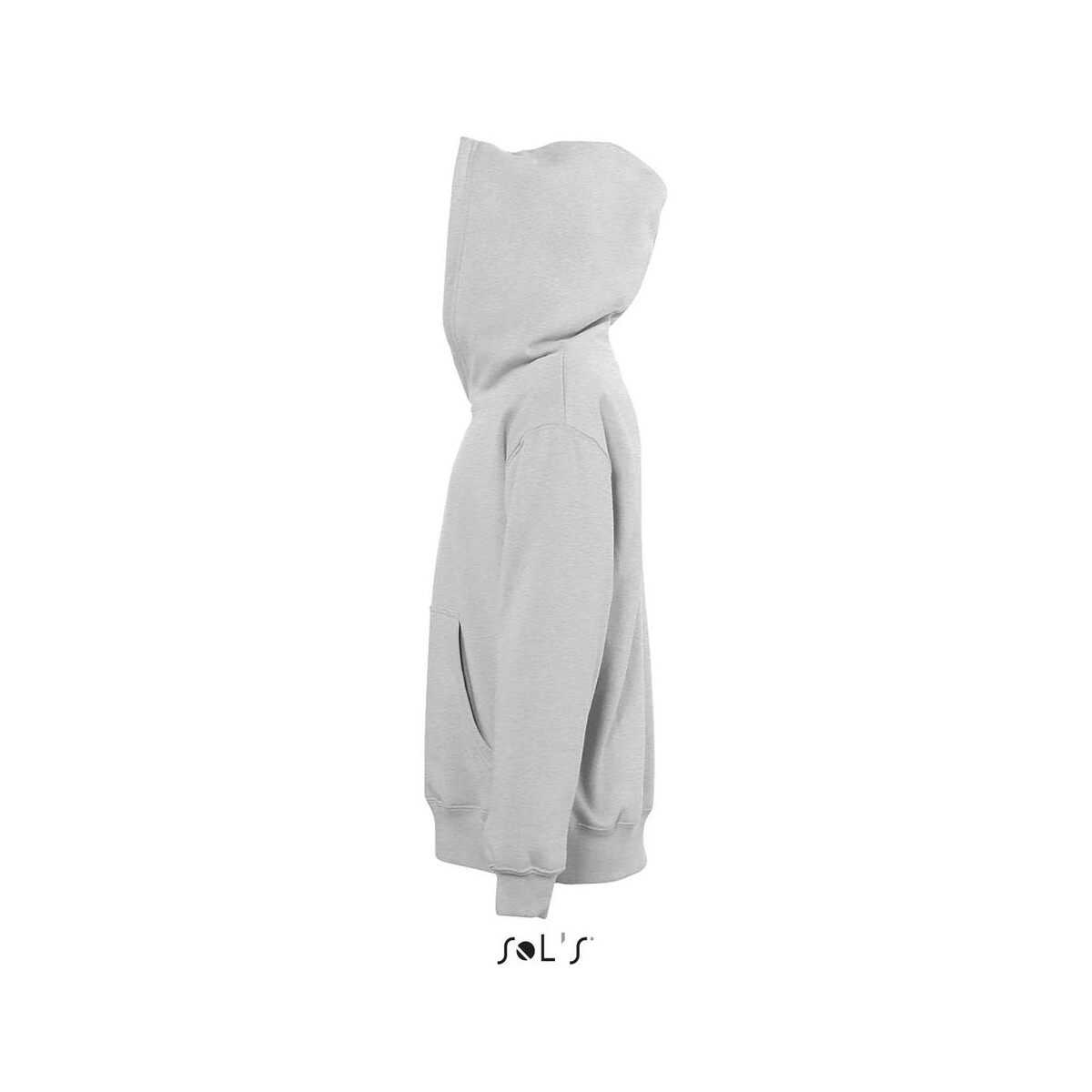 Bluzy z logo – bluza z kapturem slam kids slam kids s13255-gm-side Bluza z kapturem SLAM KIDS SLAM KIDS s13255-gm-side
