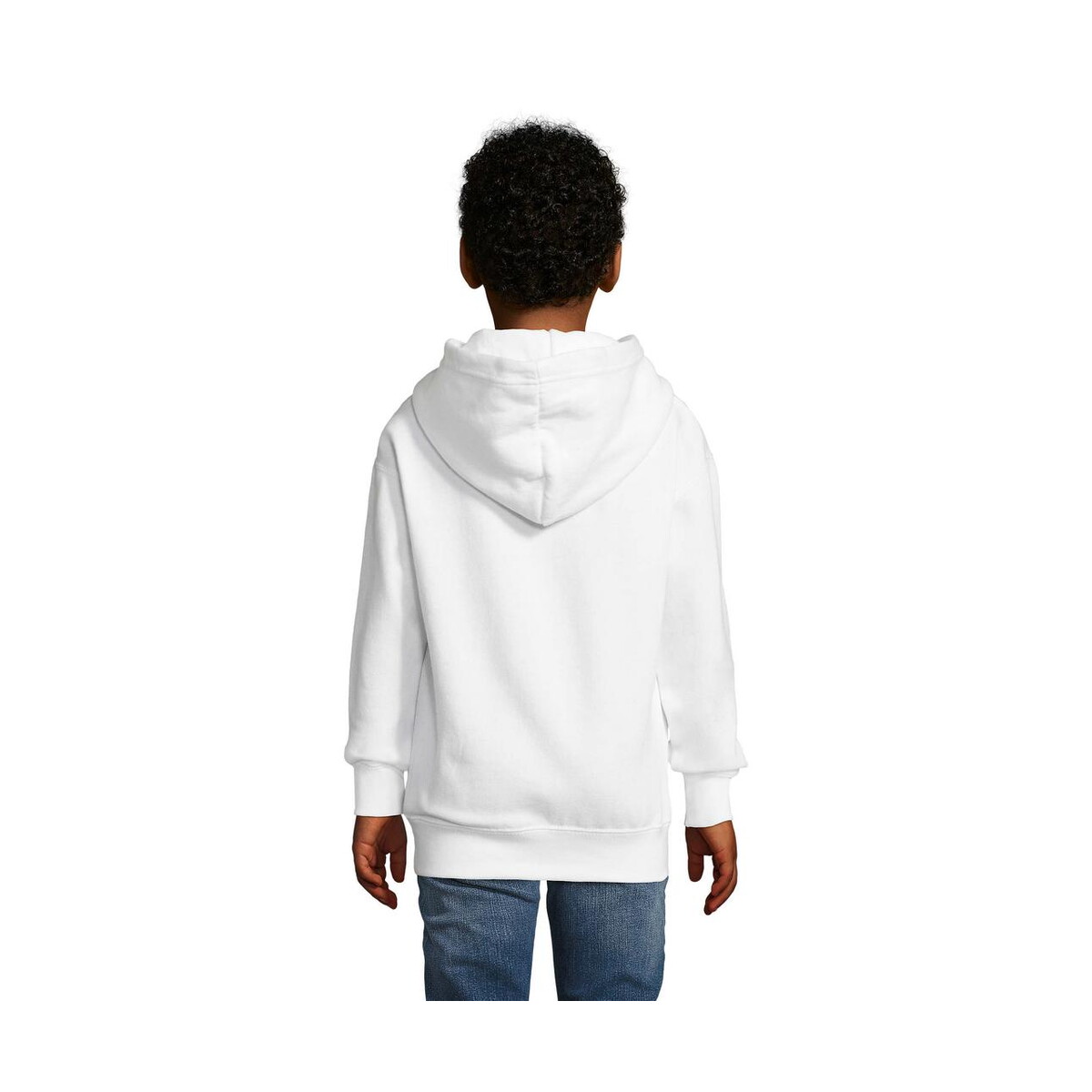 Bluzy z logo – bluza z kapturem slam kids slam kids s13255-wh-back Bluza z kapturem SLAM KIDS SLAM KIDS s13255-wh-back