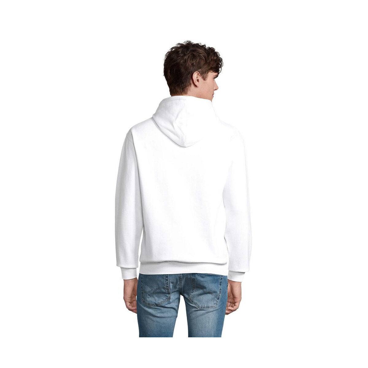 Bluzy z logo – condor uni bluza z kapturem condor s03815-wh-back CONDOR Uni Bluza z kapturem CONDOR s03815-wh-back