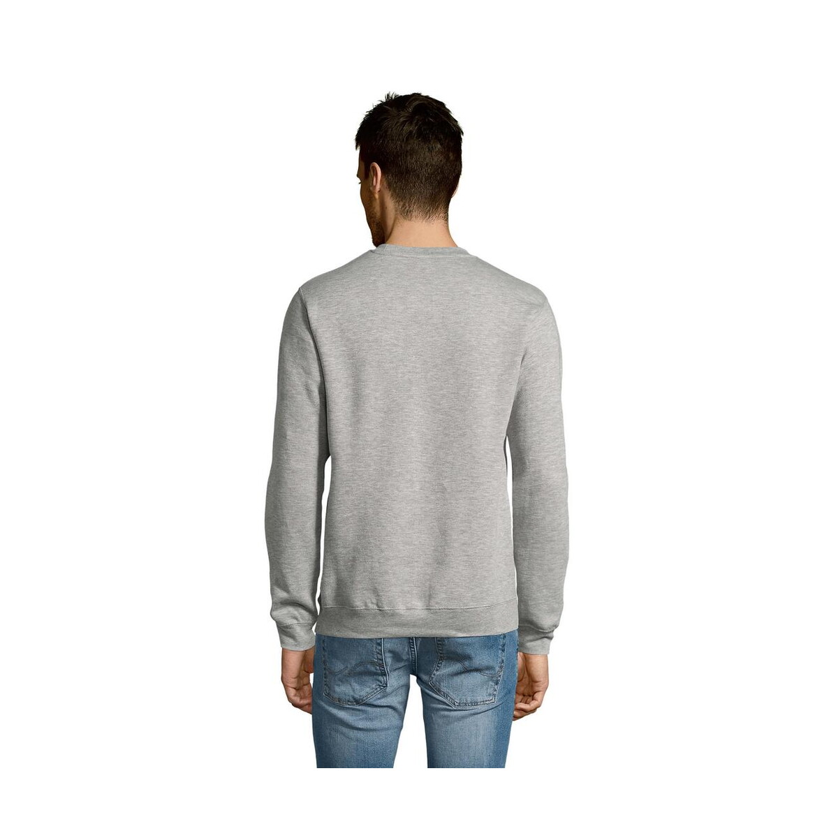Bluzy z logo – new supreme bluza 280g new supreme s13250-gm-back NEW SUPREME Bluza 280g NEW SUPREME s13250-gm-back